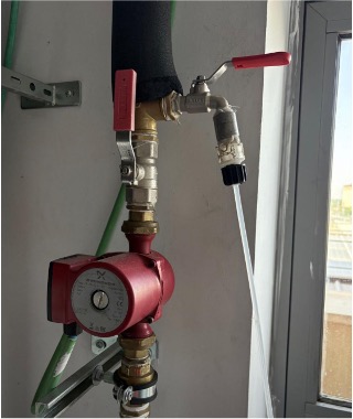 Desinfección de legionella en continuo